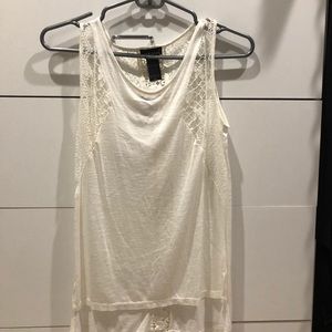 White tank with design